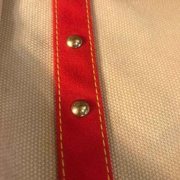 Louis Vuitton Inventeur Cabas MM beige x red bag - Picture 4 of 12